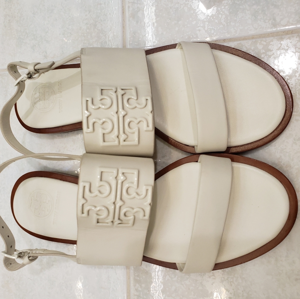 TORY BURCH Melinda White Sz 6